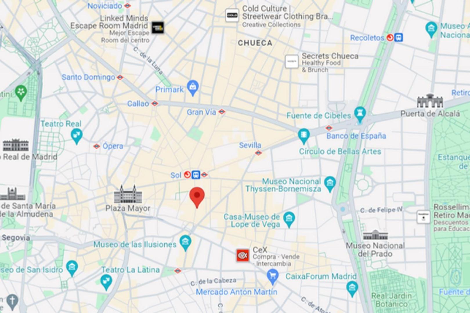 Fashion Design Loft En Calle Carretas-Sol Para 4Pax Madrid Eksteriør billede